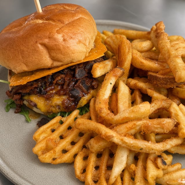 Bacon Jam Burger.