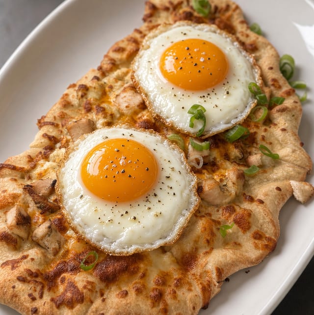 Jalapeno Chicken Flatbread.